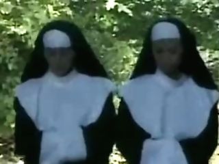 Tow Horny Nuns Give In To Temptation