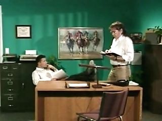 Retro Big-titted Mummy Ass Fucking In Office
